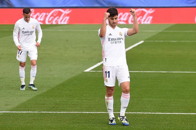 Marco Asensio scored Real Madrid's first goal.